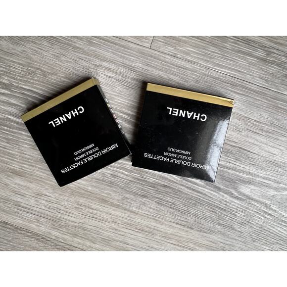 Black Chanel Double Mirror Compact - New in Box - Picture 7 of 7